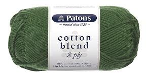 Patons 50g "Cotton Blend" 8-Ply Cotton & Acrylic Yarn