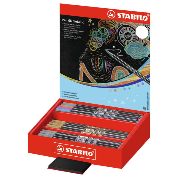 Stabilo "Pen 68" Metallic Bullet Tip Pens - Singles