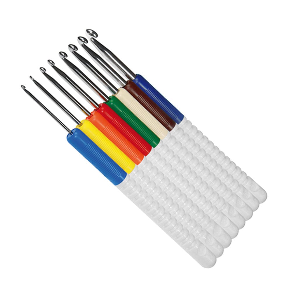 Addi Colours Crochet Hooks w Case - Set of 9