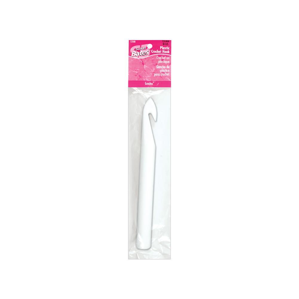 Susan Bates Luxite Plastic Crochet Hook (3.25mm - 16mm)