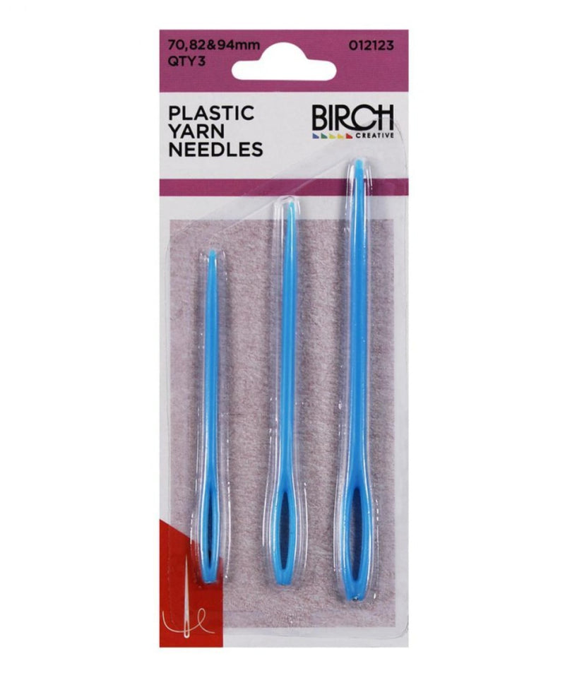 Plastic Darning Needles, 3 pack