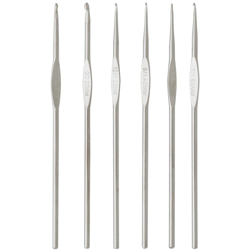 Boye Steel Crochet Hooks - Set of 6