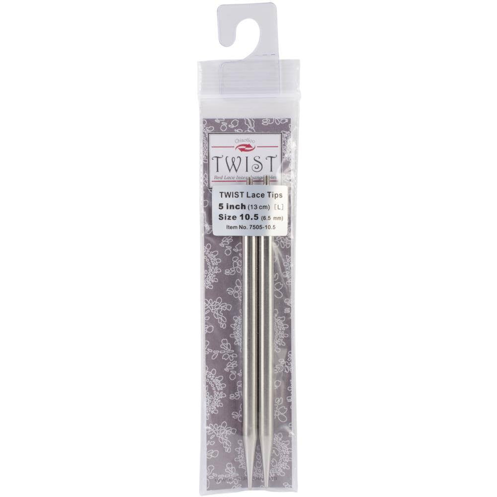 ChiaoGoo TWIST IC 5" (13cm) Circular Knitting Needle Tips 6.50mm (US 10.5) | KNITTING CO. - 11