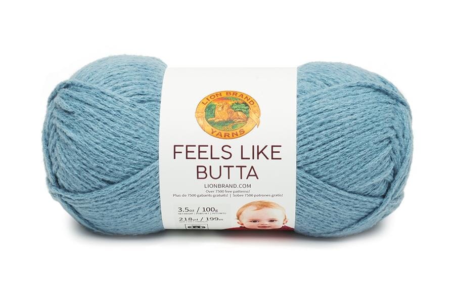 Lion Brand 100g "Feels Like Butta" 100% Polyester Yarn