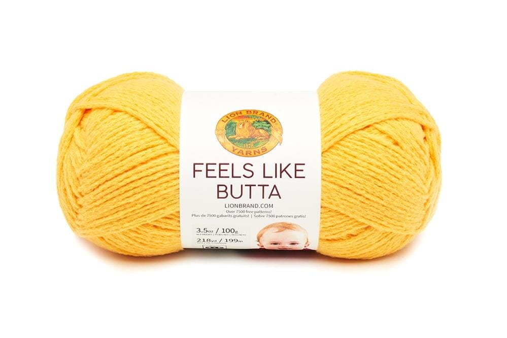 Lion Brand 100g "Feels Like Butta" 100% Polyester Yarn