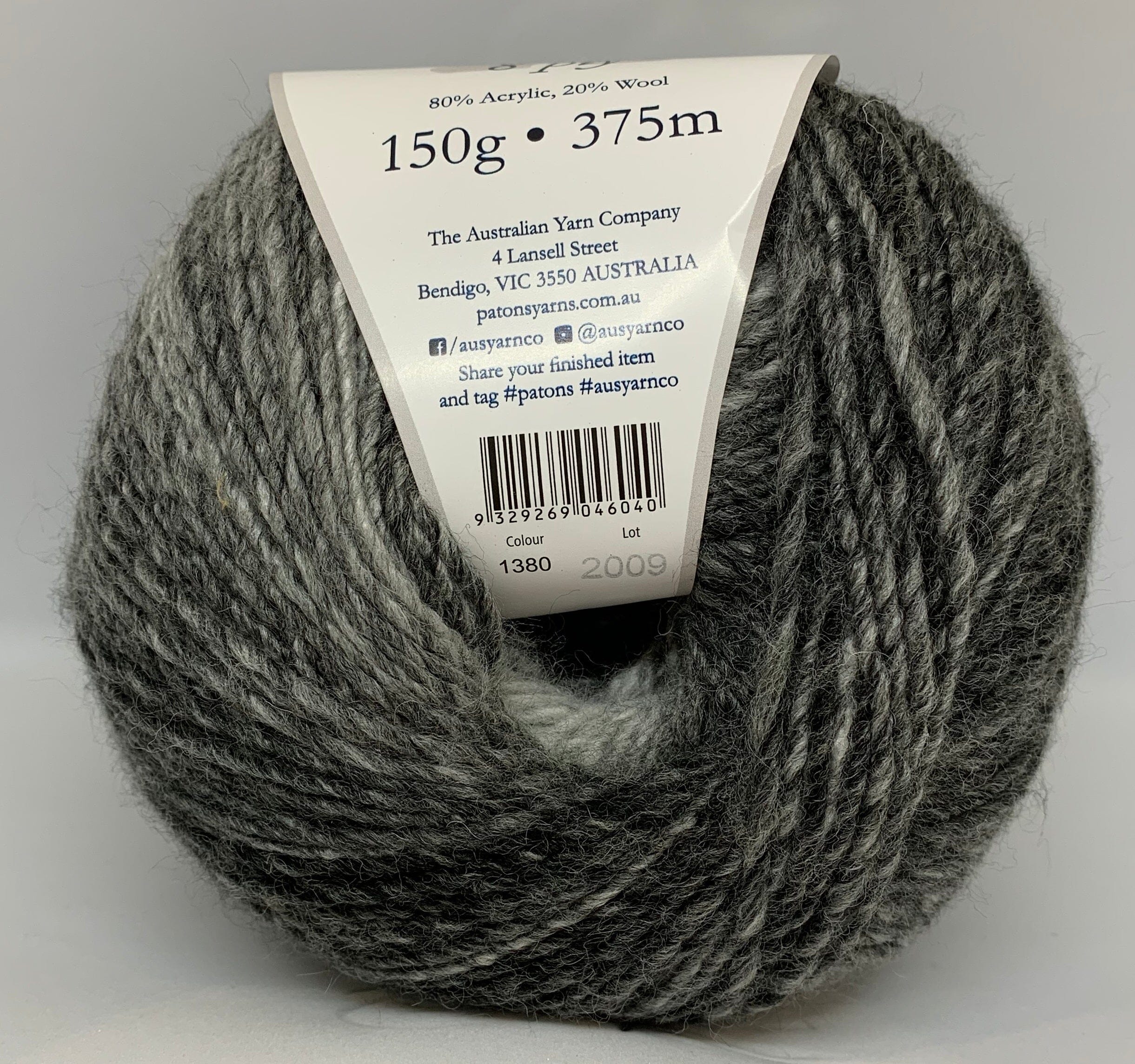 Patons 150g "Sierra" Wool & Acrylic Blend Yarn