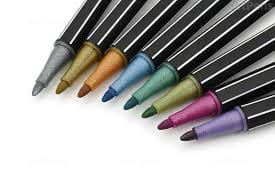 Stabilo "Pen 68" Metallic Bullet Tip Pens - Singles