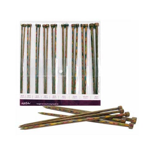 Knit Picks Rainbow Wood Single Point Knitting Needle Set (Dif. Sizes)