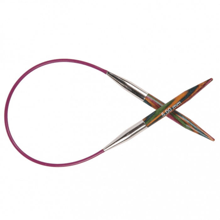 KnitPro "Symfonie" Wood Fixed Circular Knitting Needles - 50cm (20")