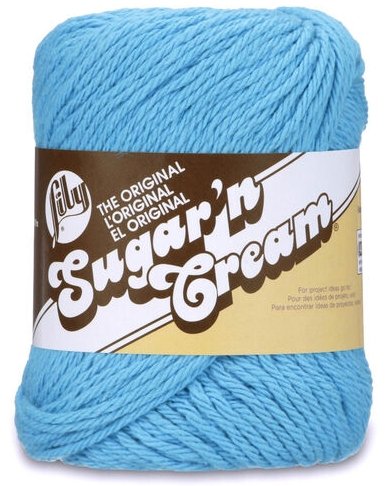 Lily 71g "Sugar n Cream" 4-ply 100% Cotton Yarn - Solid Colours