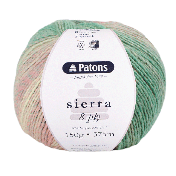 Patons 150g "Sierra" Wool & Acrylic Blend Yarn