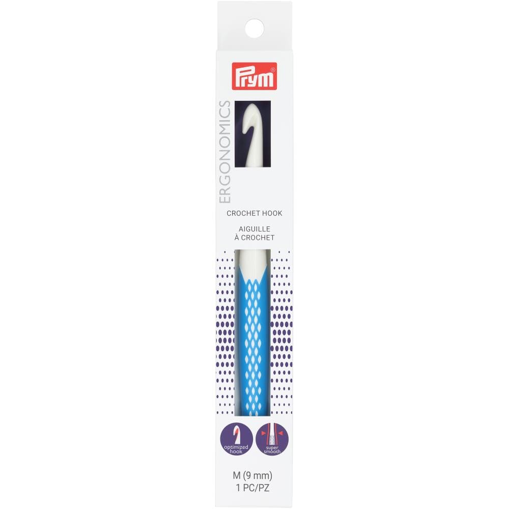 Prym Ergonomic Grip Crochet Hook (Dif. Sizes)