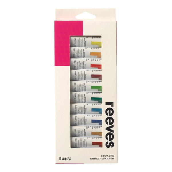 Reeves Artists' Gouache Paint - 10ml Tube Sets