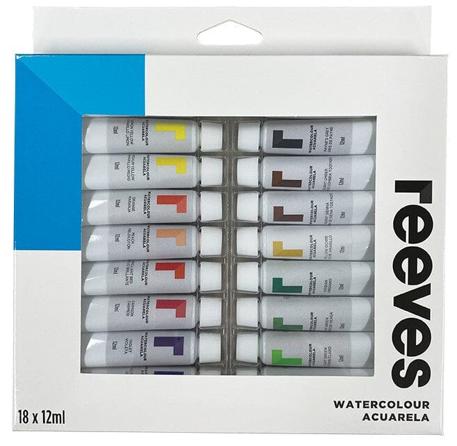 Reeves Artists' Watercolour Paint - 10ml Tube Sets