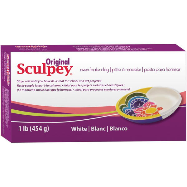 Sculpey "Original" Oven-Bake Polymer Clay - White