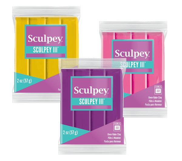 Sculpey III 57g Polymer Clay - Choose from Various colours