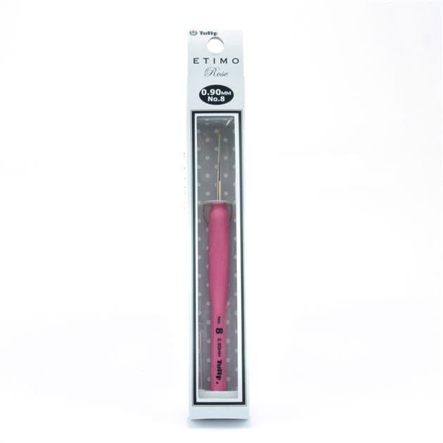 Tulip Etimo Rose Pink Lace Crochet Hooks (Dif. Sizes)