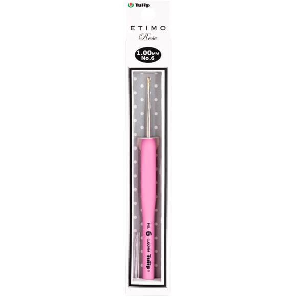 Tulip Etimo Rose Pink Lace Crochet Hooks (Dif. Sizes)