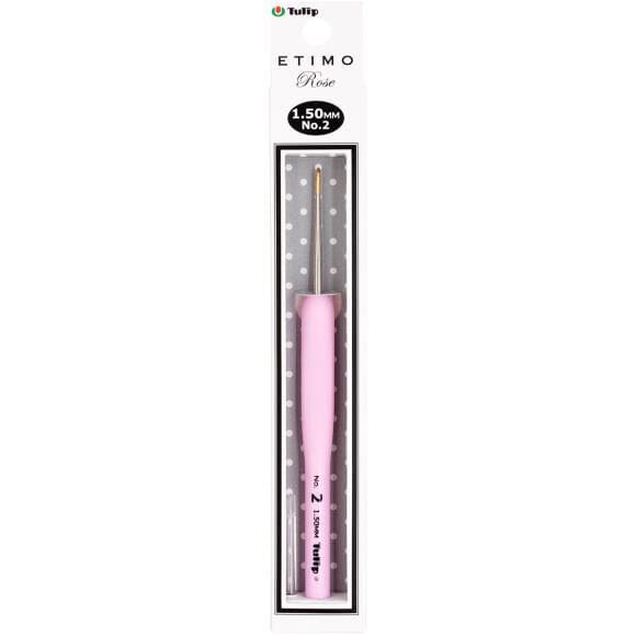 Tulip Etimo Rose Pink Lace Crochet Hooks (Dif. Sizes)