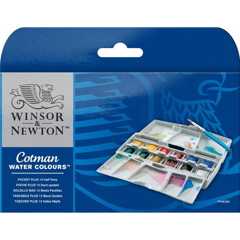 Winsor & Newton Cotman Watercolour Paint - Pocket Plus Set